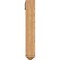 Ekena Millwork Traditional Arts and Crafts Smooth Bracket w/ Offset Brace, Western Red Cedar, 7 1/2"W x 36"D x 48"H BKT0806X36X48TRA03SWR - alternate 4
